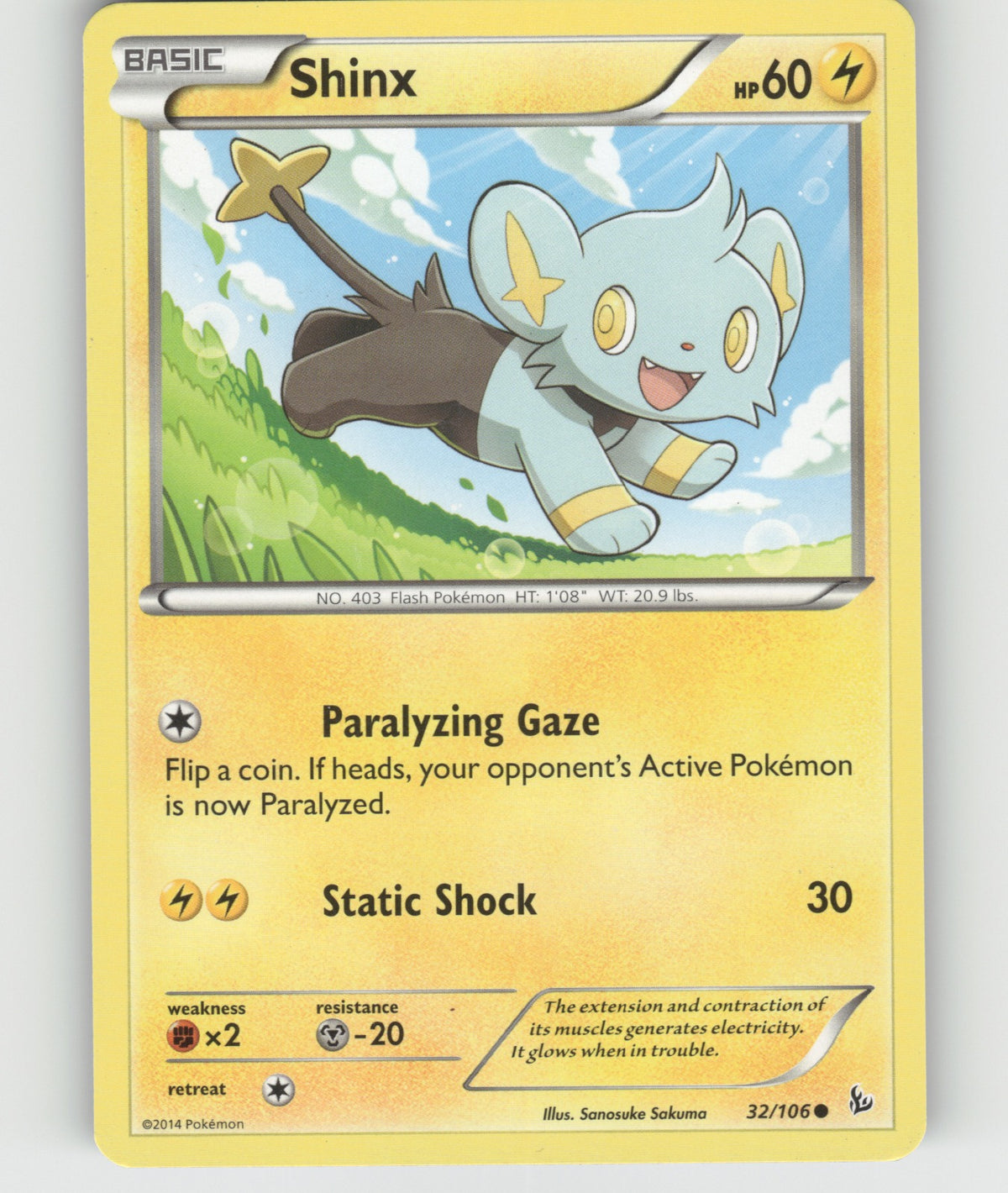 Shinx Common XY - Flashfire 32/106 NM
