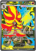 Mega Pyroar ex Holo Ultra Rare ME04: Chaos Rising 099/086 NM