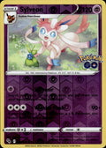 Sylveon Reverse Holo Holo Rare Pokemon GO 035/078 NM