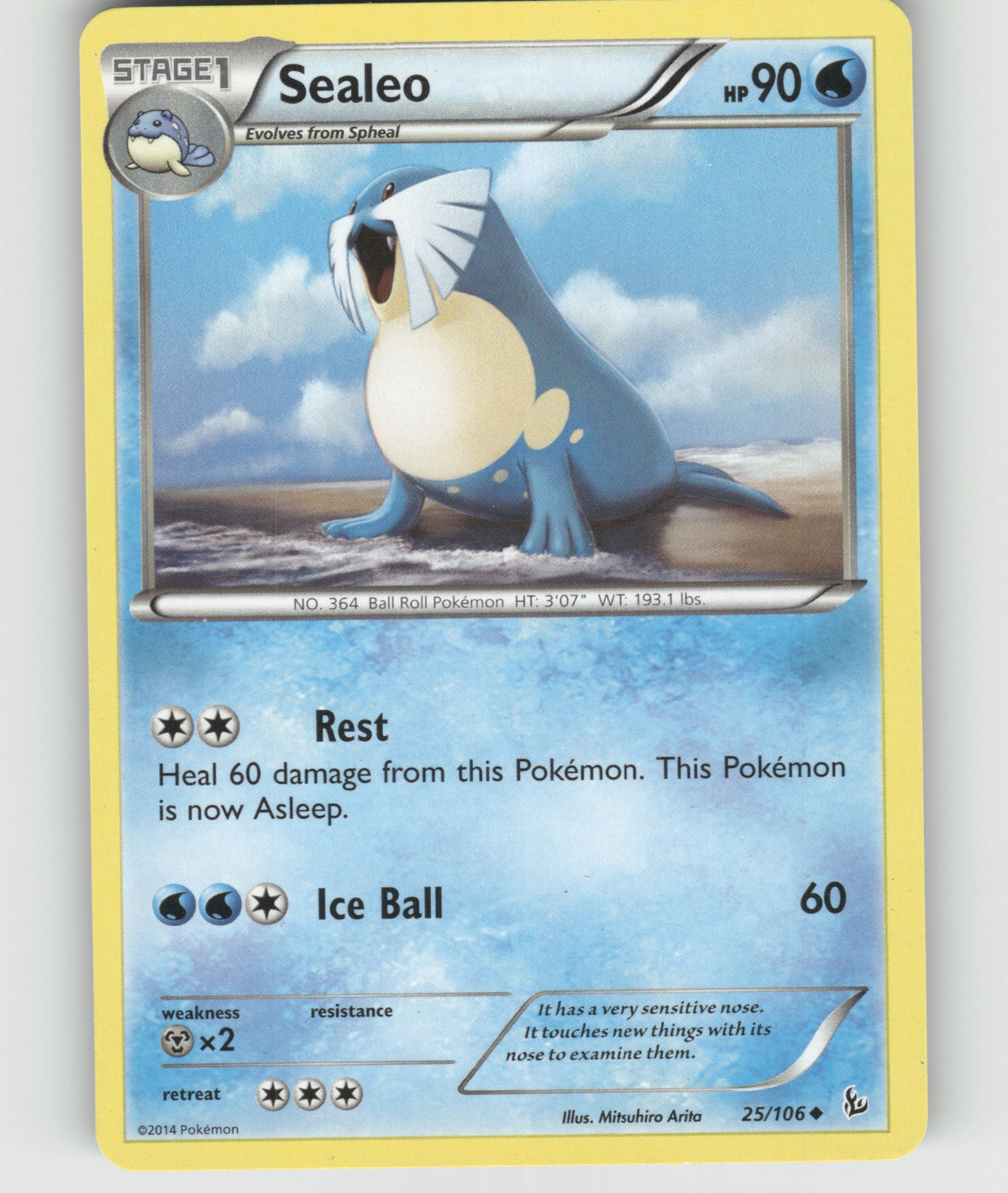 Sealeo Uncommon XY - Flashfire 25/106 NM
