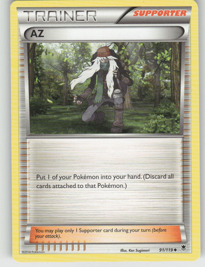 AZ Uncommon XY - Phantom Forces 91/119 LP