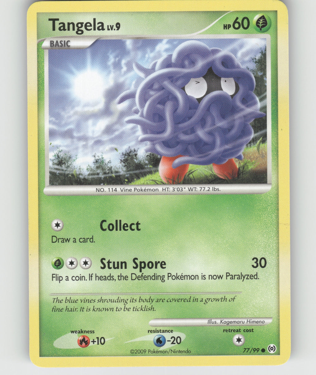Tangela (77) Common Arceus 77/99 NM