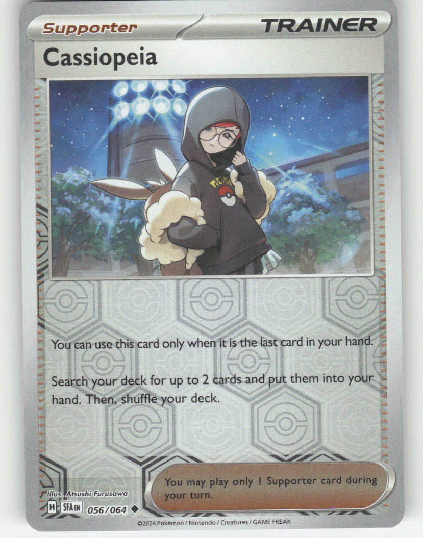 Cassiopeia Reverse Holo Uncommon SV: Shrouded Fable 056/064 NM