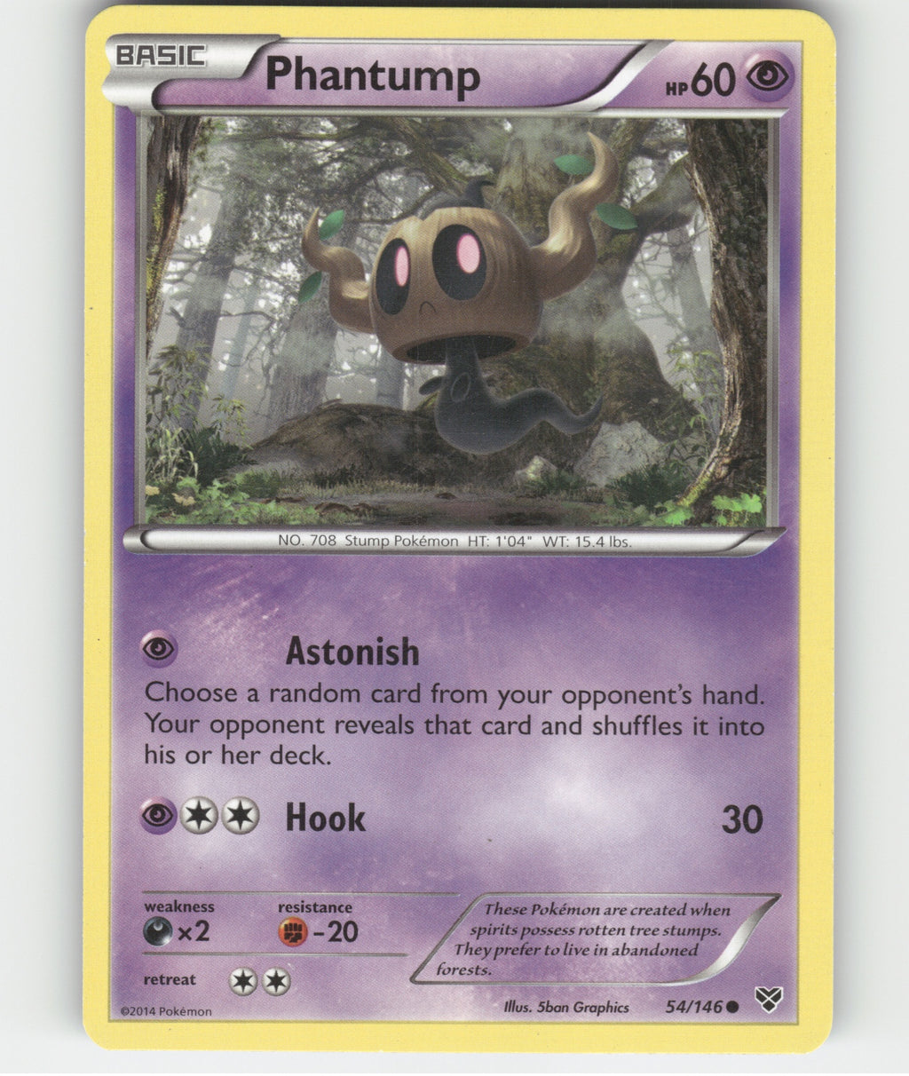 Phantump Common XY Base Set 54/146 LP