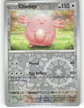 Chansey Reverse Holo Common SV01: Scarlet & Violet Base Set 144/198 NM