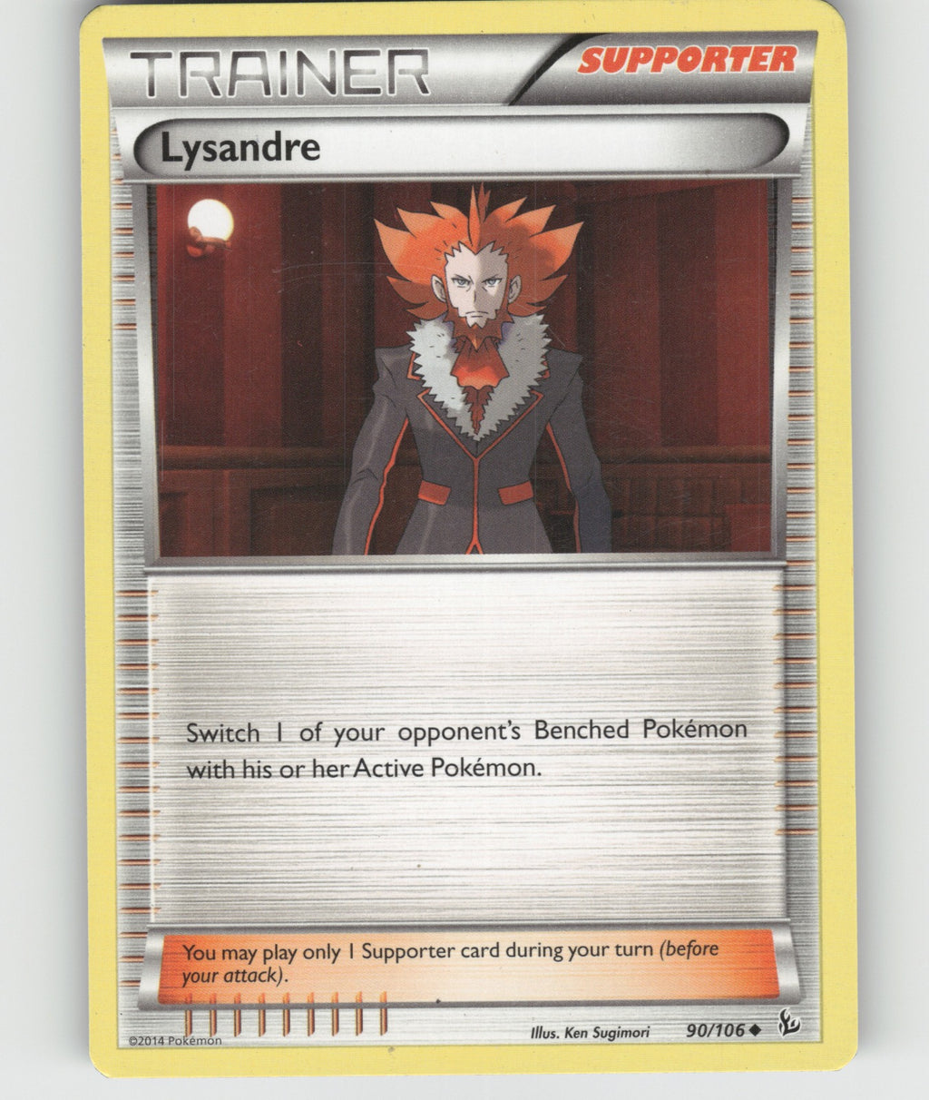 Lysandre Uncommon XY - Flashfire 90/106 NM