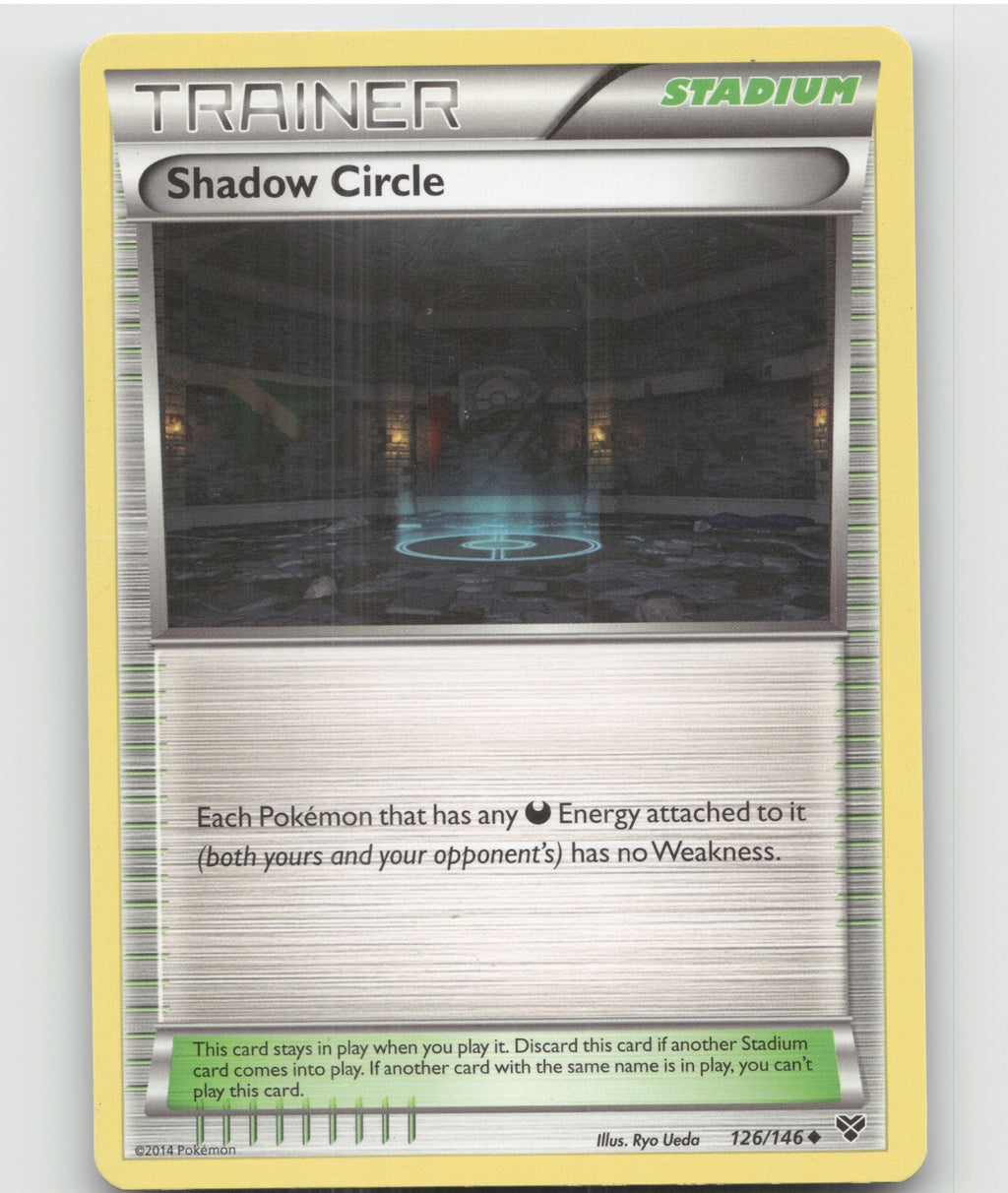 Shadow Circle Uncommon XY Base Set 126/146 LP