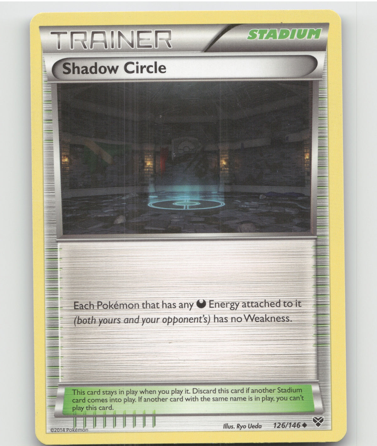 Shadow Circle Uncommon XY Base Set 126/146 LP