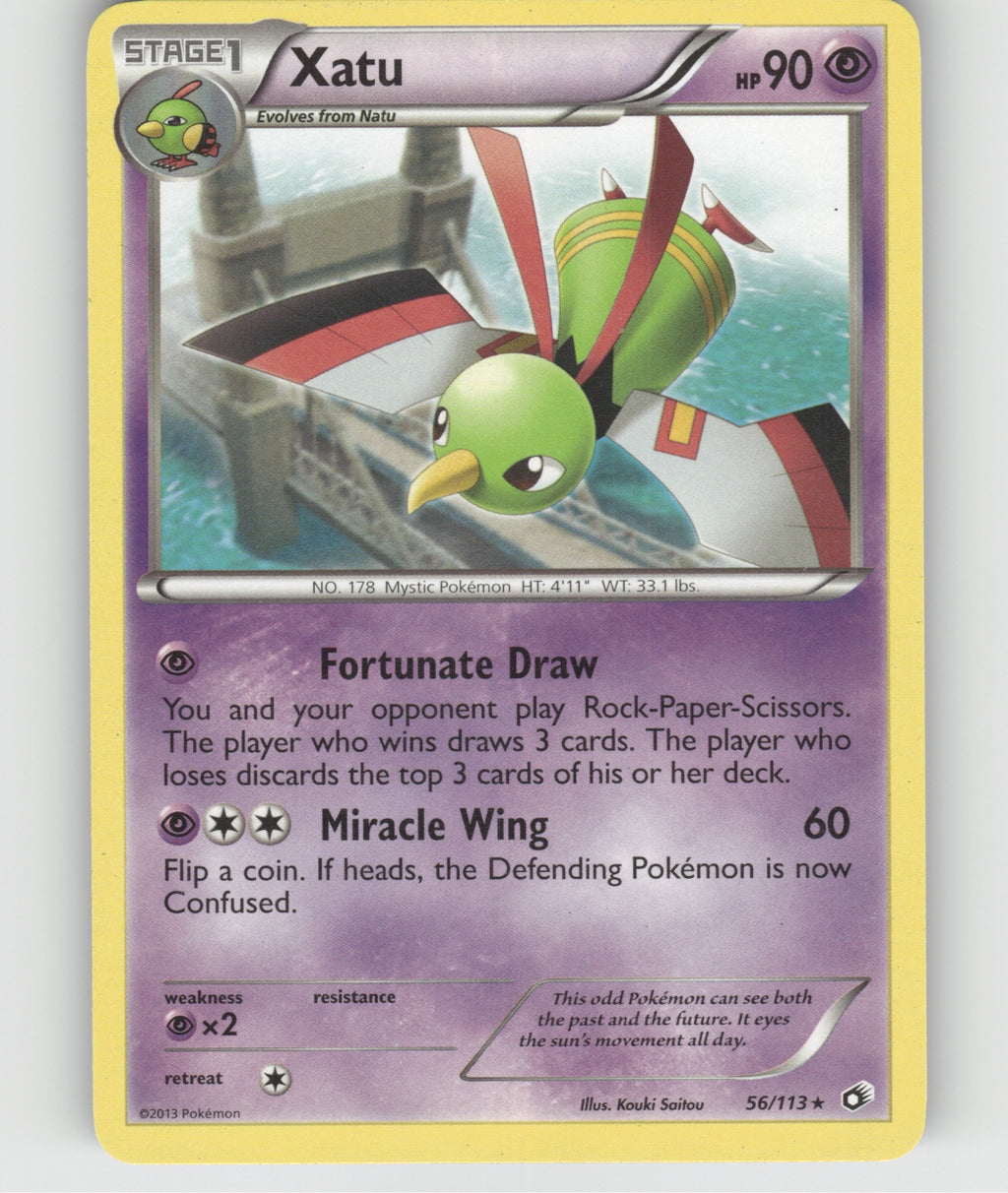 Xatu Rare Legendary Treasures 56/113 NM
