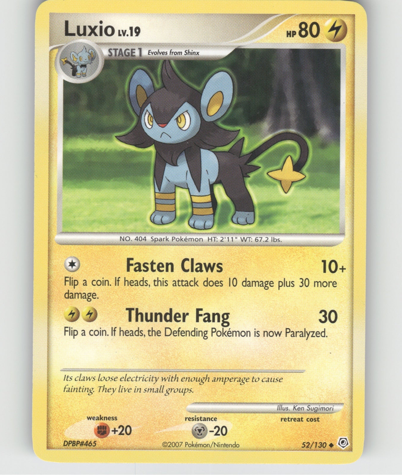 Luxio Uncommon Diamond and Pearl 52/130 NM