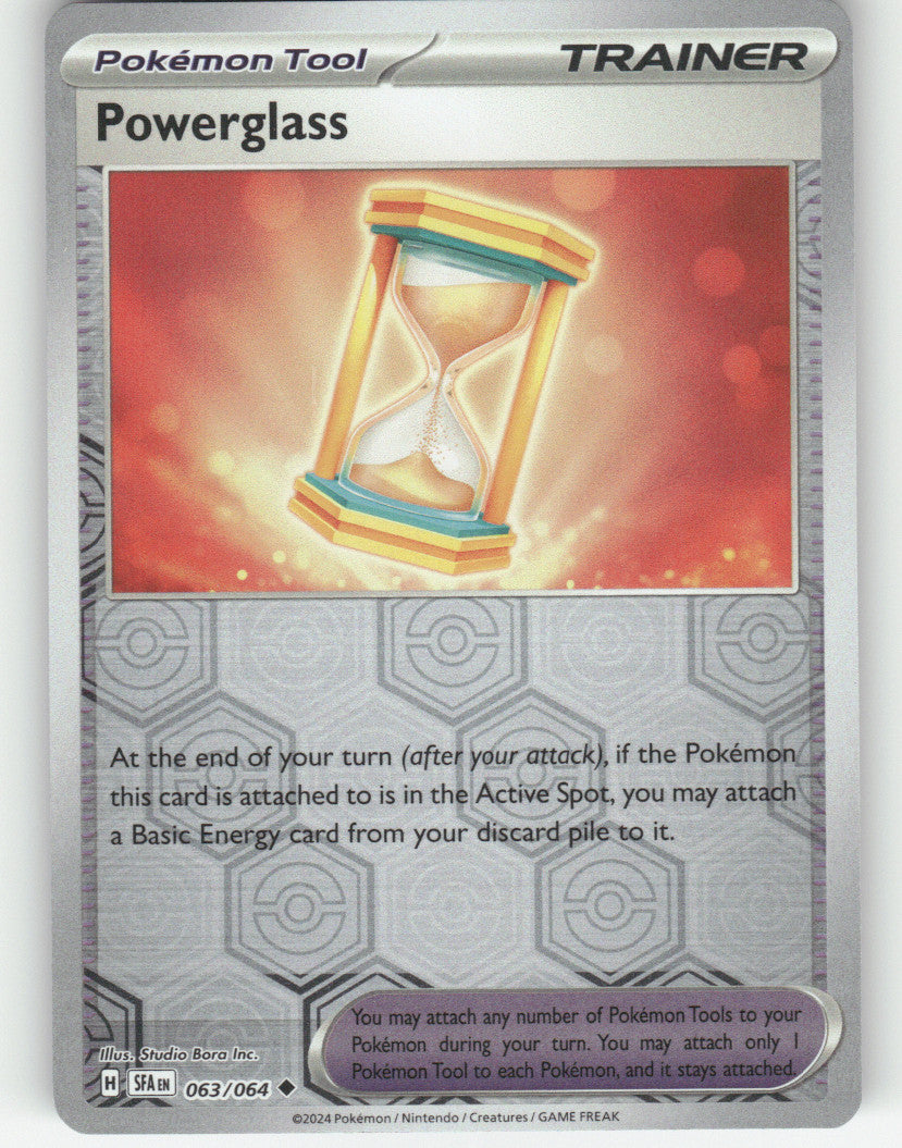 Powerglass - Reverse Holo Uncommon SV: Shrouded Fable 063/064 NM
