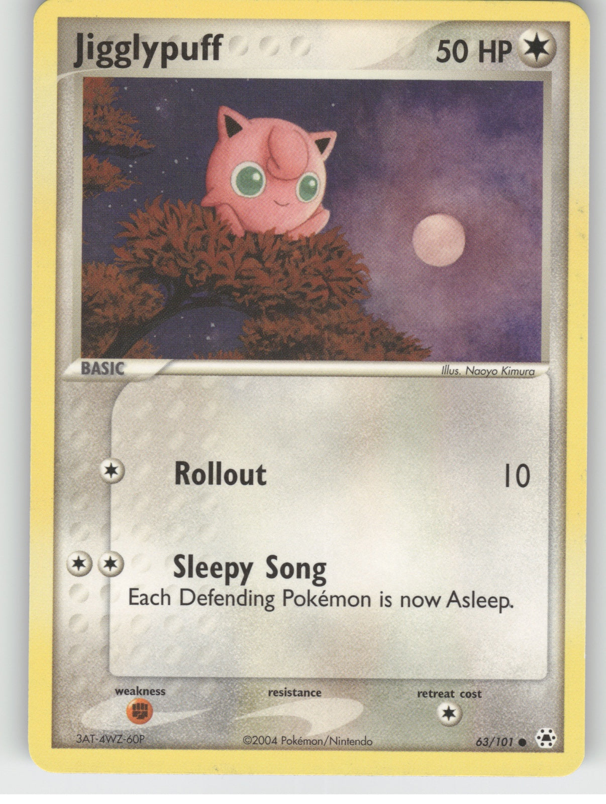 Jigglypuff Common EX Hidden Legends 63/101 NM