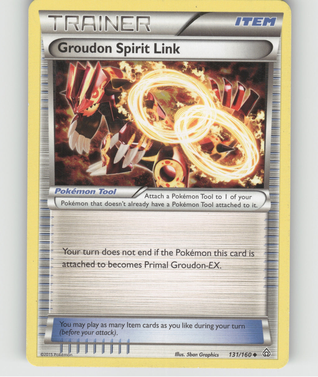Groudon Spirit Link Uncommon XY - Primal Clash 131/160 NM
