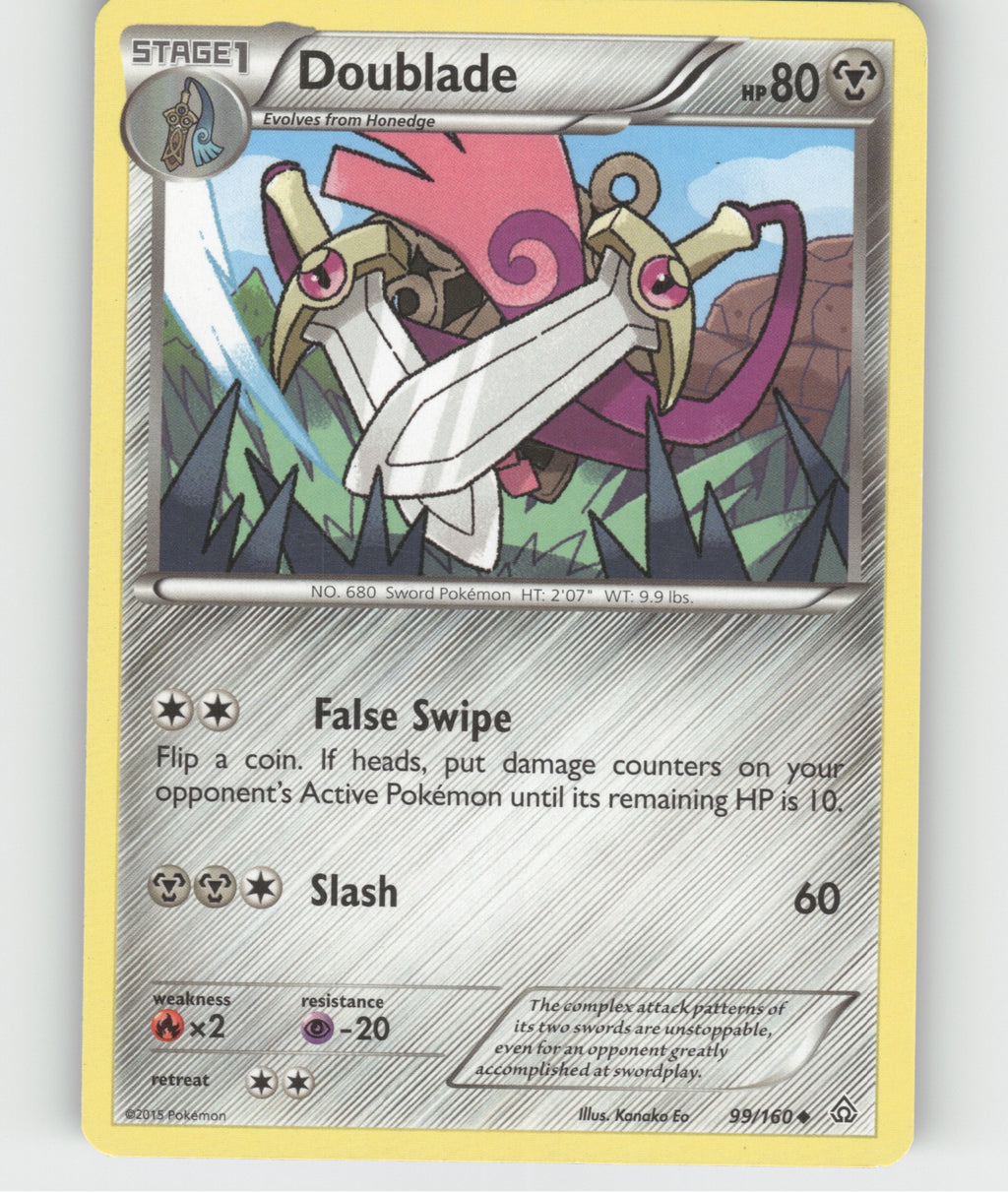 Doublade Uncommon XY - Primal Clash 99/160 NM
