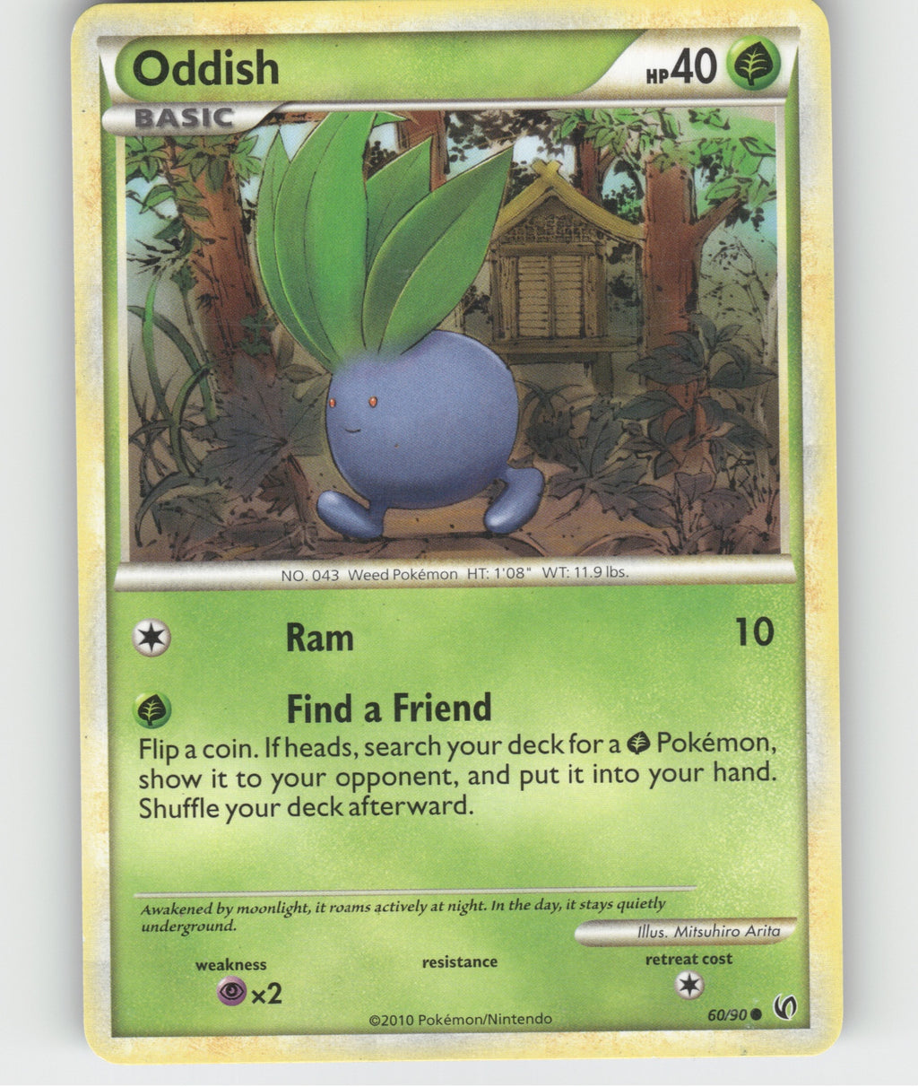 Oddish Unlimited Common Jungle 58/64 NM