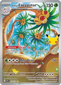 Alolan Exeggutor Holo Illustration Rare ME: 30th Celebration 129/128 NM