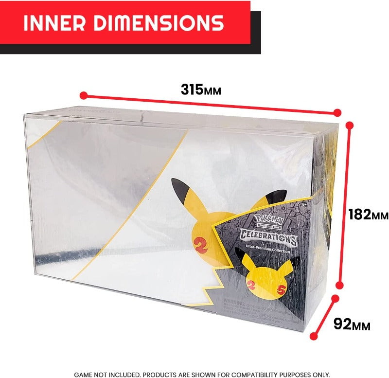 Pokemon Celebrations Ultra Premium UPC PET Protector 0.45MM - Pack of 1