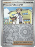 Professor's Research [Professor Oak] Reverse Holo Common SV: Prismatic Evolutions 122/131 NM