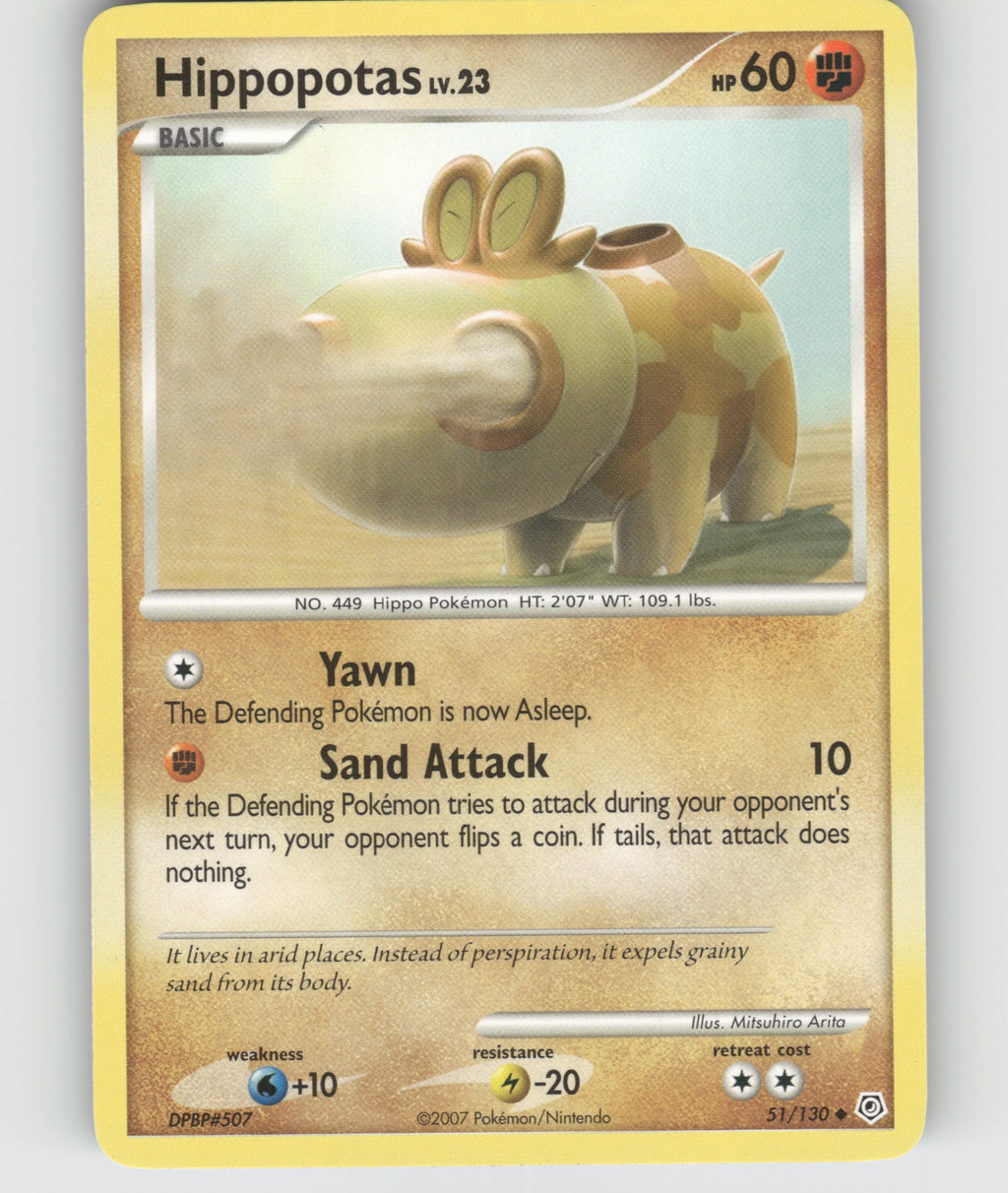 Hippopotas Uncommon Diamond and Pearl 51/130 NM