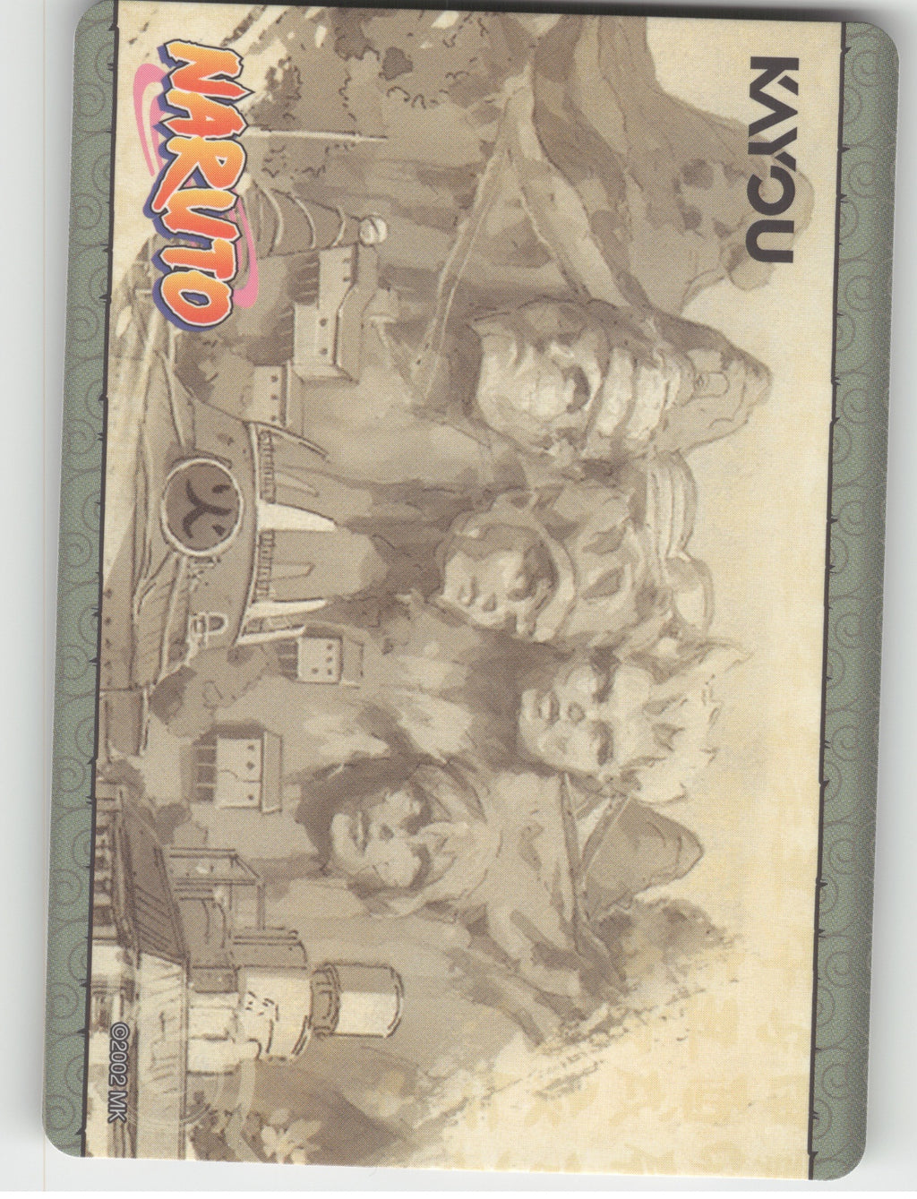 Gaara Vs. Rock Lee: The Power Of Youth Explodes!\n3/5 Base R Earth Scroll Series back