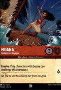 Moana - Undeterred Voyager Cold Foil Common Into the Inklands 117/204 NM