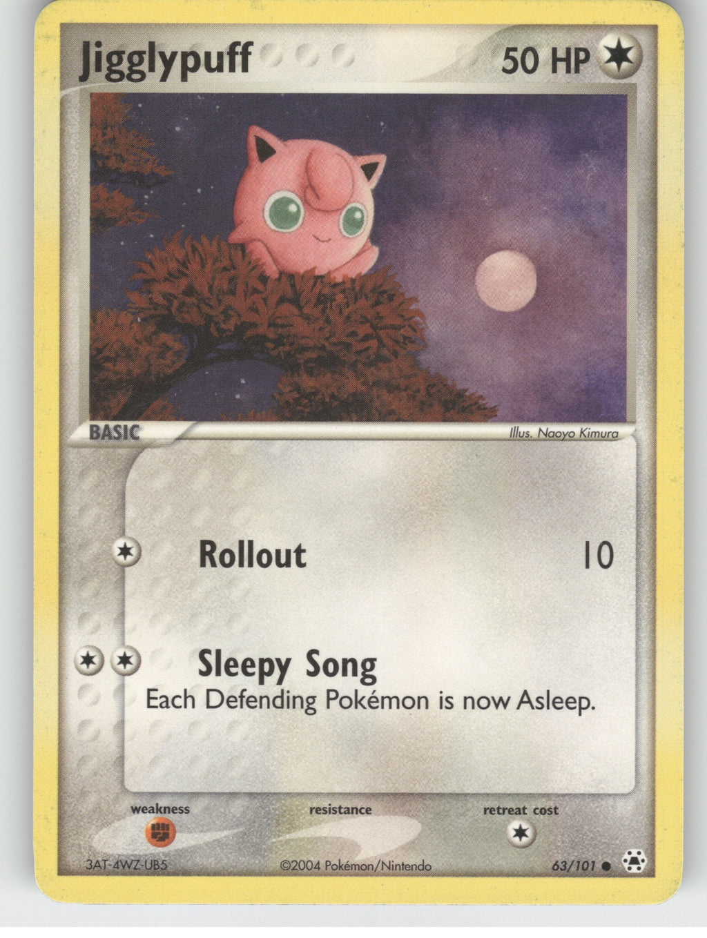 Jigglypuff Common EX Hidden Legends 63/101 NM