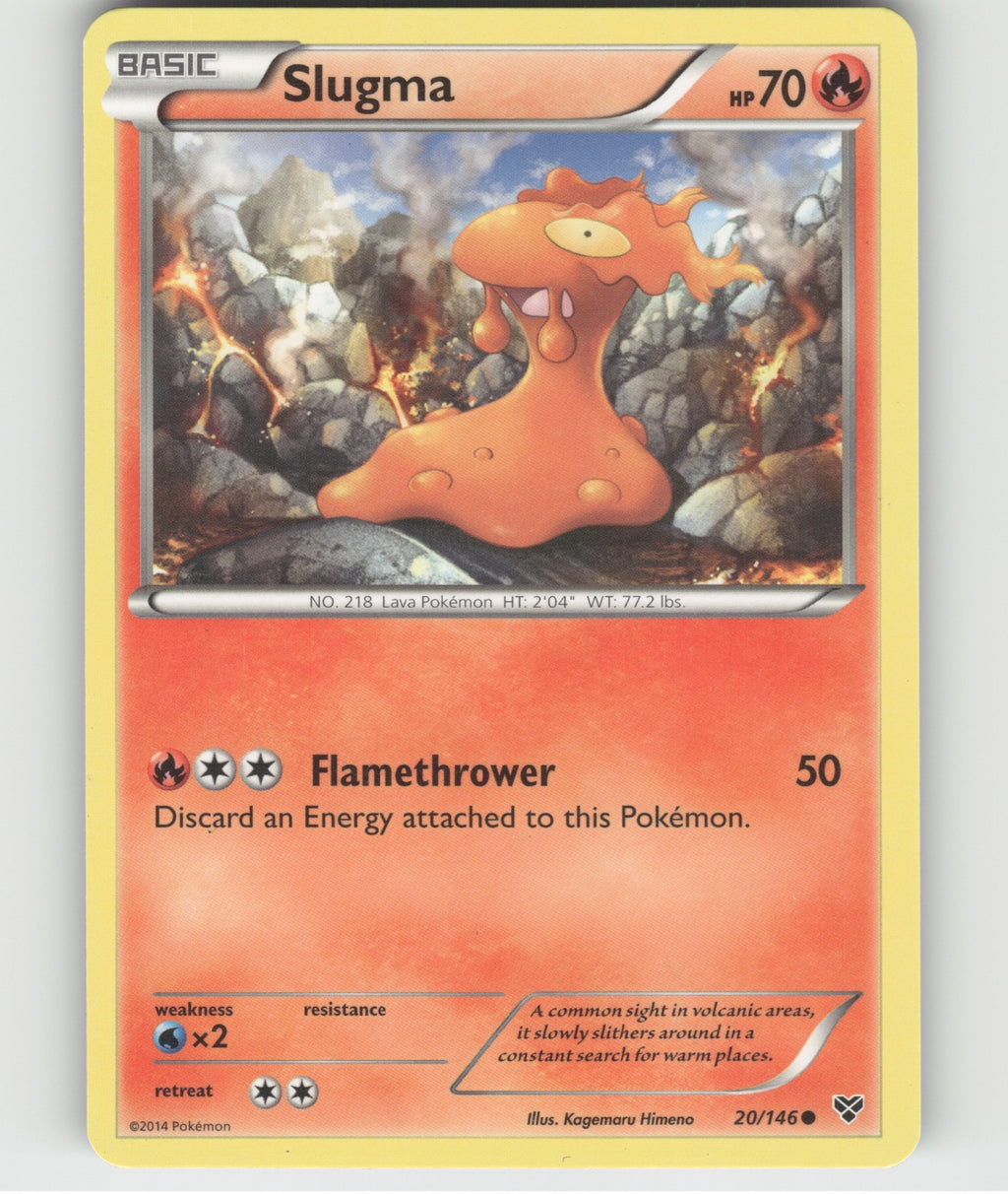 Slugma Common XY Base Set 20/146 LP