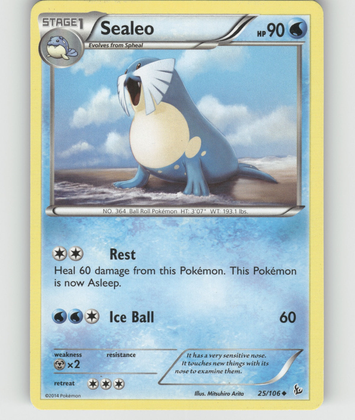 Sealeo Uncommon XY - Flashfire 25/106 NM