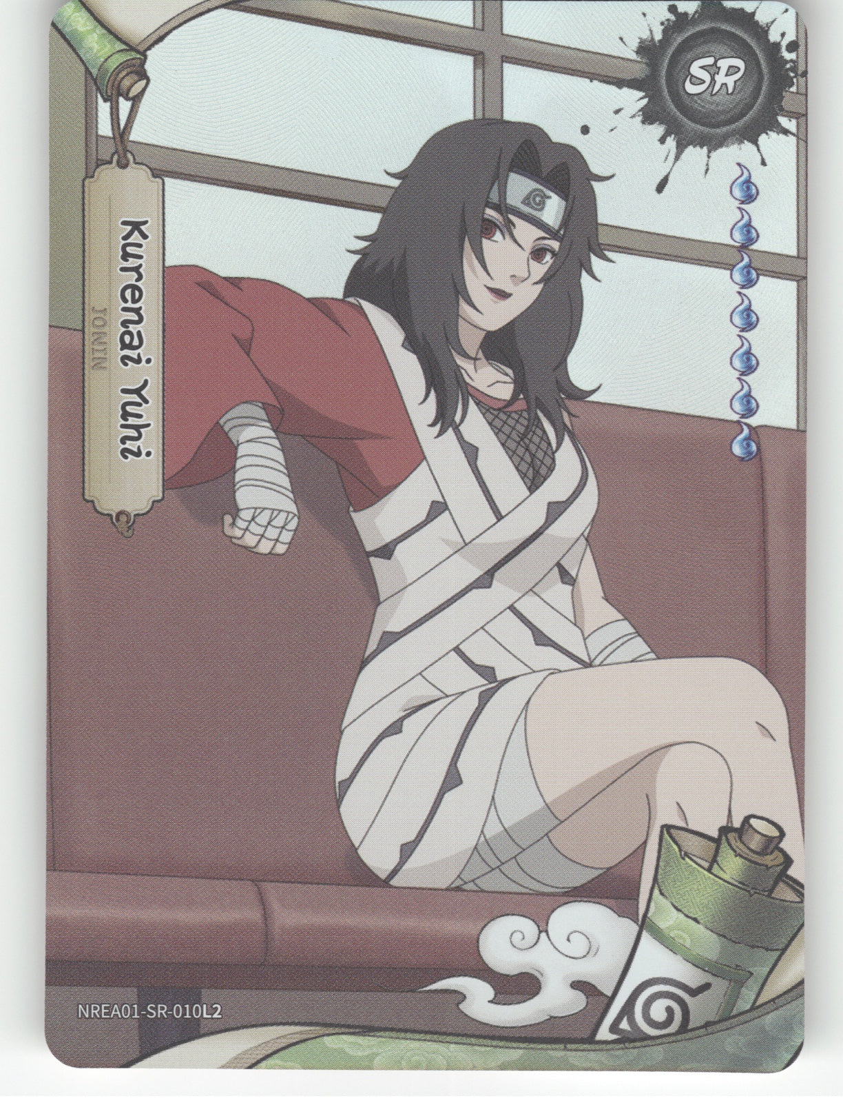 Kurenai Yuhi Base SR Earth Scroll Series 1 010L2 NM front