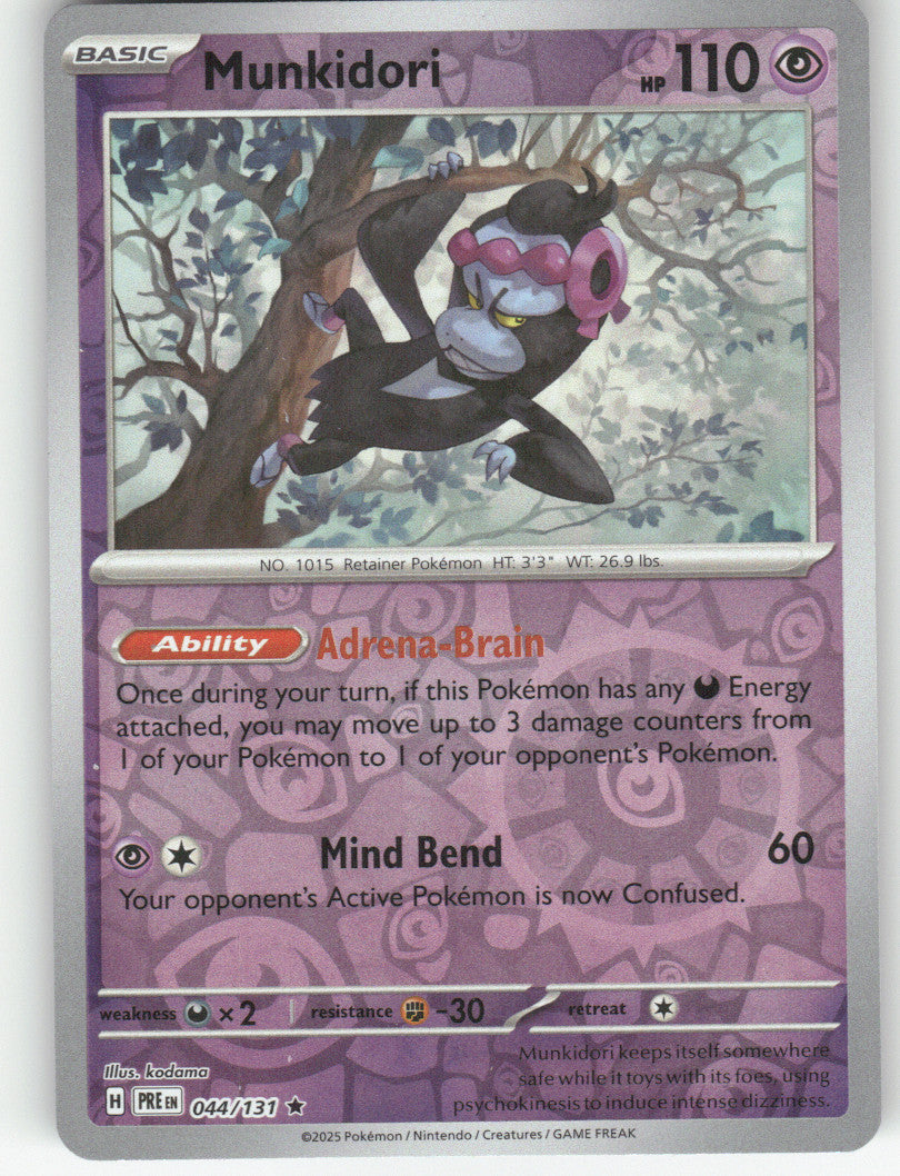 Munkidori Reverse Holo Rare SV06: Twilight Masquerade 095/167 NM