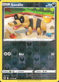 Sandile Reverse Holo Common SWSH12: Silver Tempest 111/195 NM