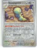 Dudunsparce Reverse Holo Rare SV: Prismatic Evolutions 080/131 NM