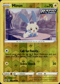 Minun Reverse Holo Common SWSH08: Fusion Strike 090/264 NM