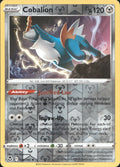 Cobalion Reverse Holo Rare SWSH12: Silver Tempest 126/195 NM