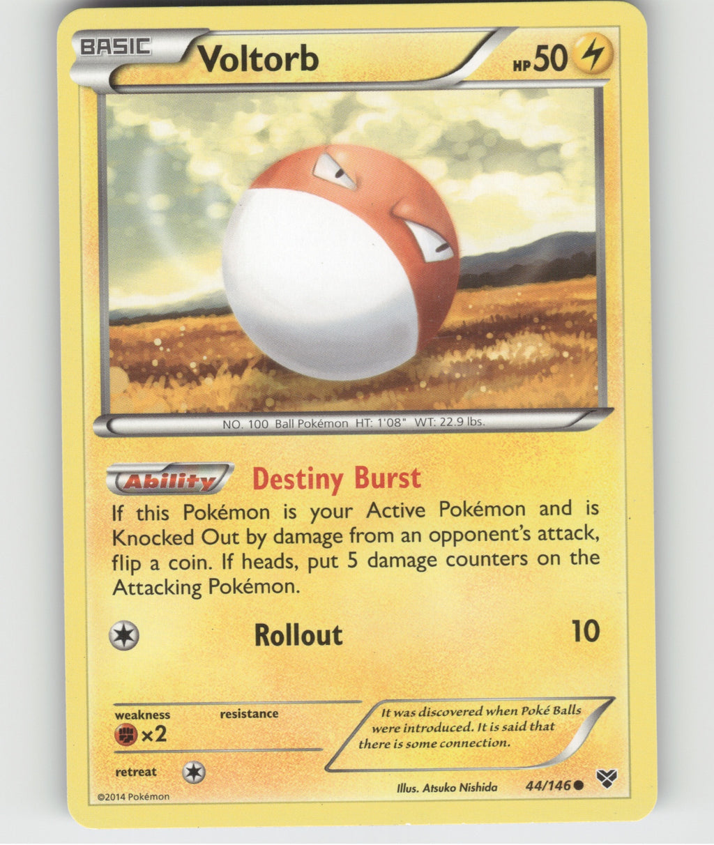 Voltorb Common XY Base Set 44/146 LP