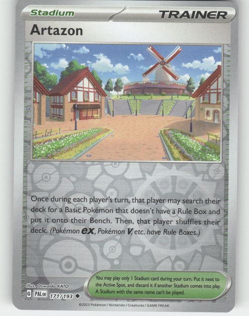 Artazon Reverse Holo Uncommon SV02: Paldea Evolved 171/193 NM