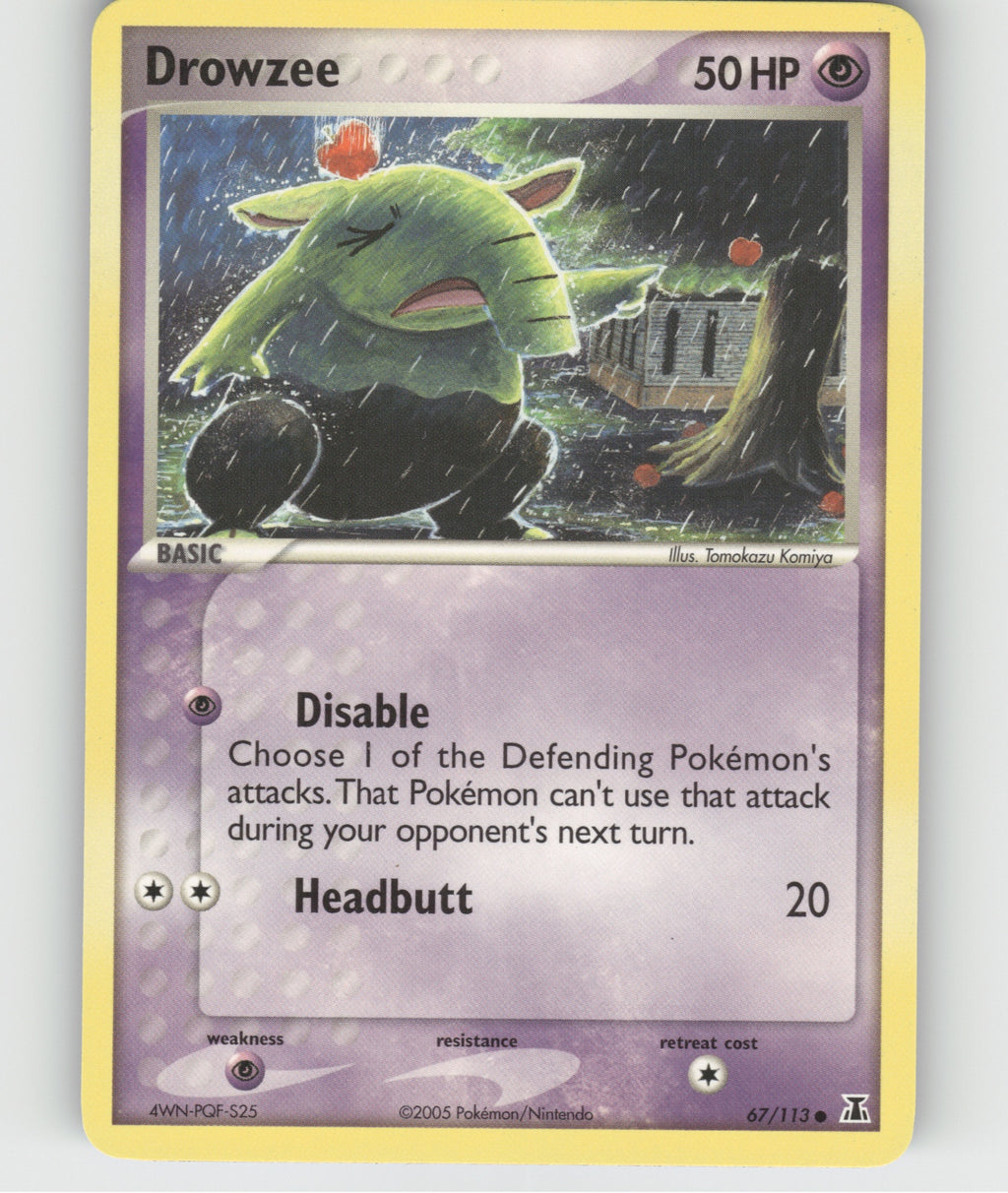 Drowzee Common EX Delta Species 67/113 NM