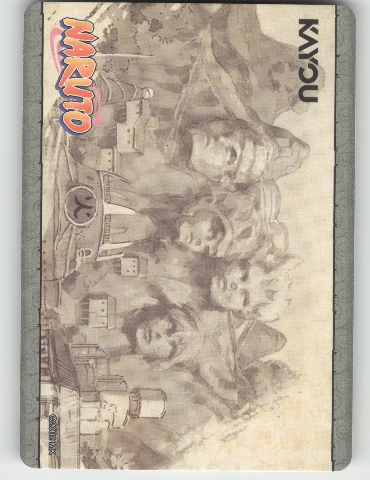 Attack! Fury Of The Rasengan!\n1/2 Base R Earth Scroll Series 2 011L1 NM back