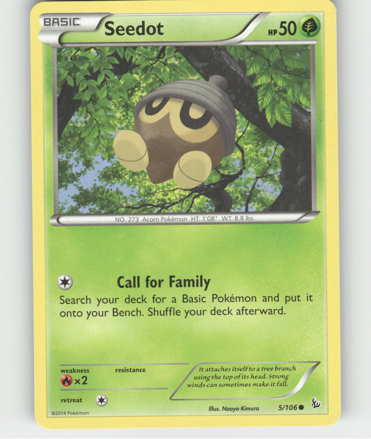 Seedot Common XY - Flashfire 5/106 NM