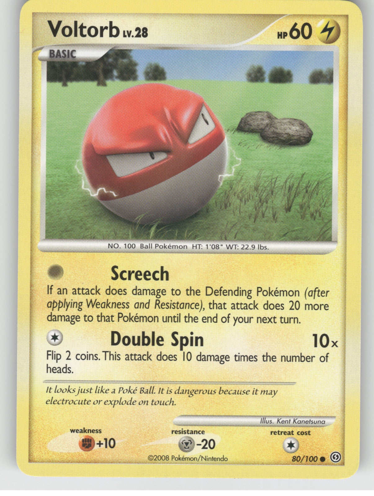 Voltorb (80) Common Stormfront 80/100 NM