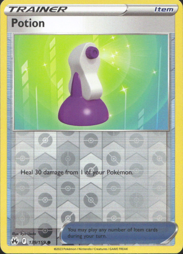 Potion Reverse Holo Common SWSH: Crown Zenith 139/159 NM