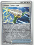 Electric Generator Reverse Holo Uncommon SV01: Scarlet & Violet Base Set 170/198 NM