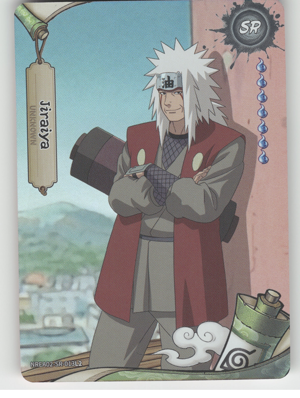 Jiraiya Base SR Earth Scroll Series 2 013L2 NM front