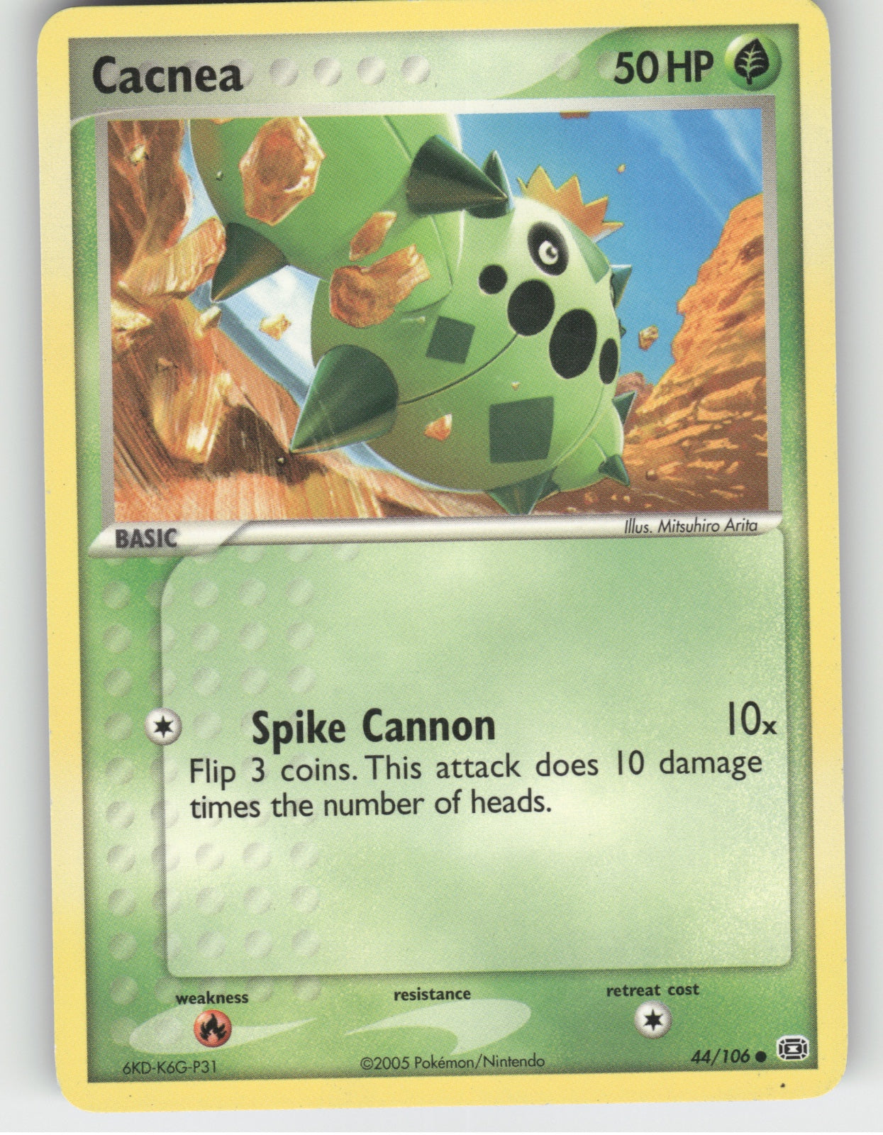 Cacnea Common EX Emerald 44/106 NM