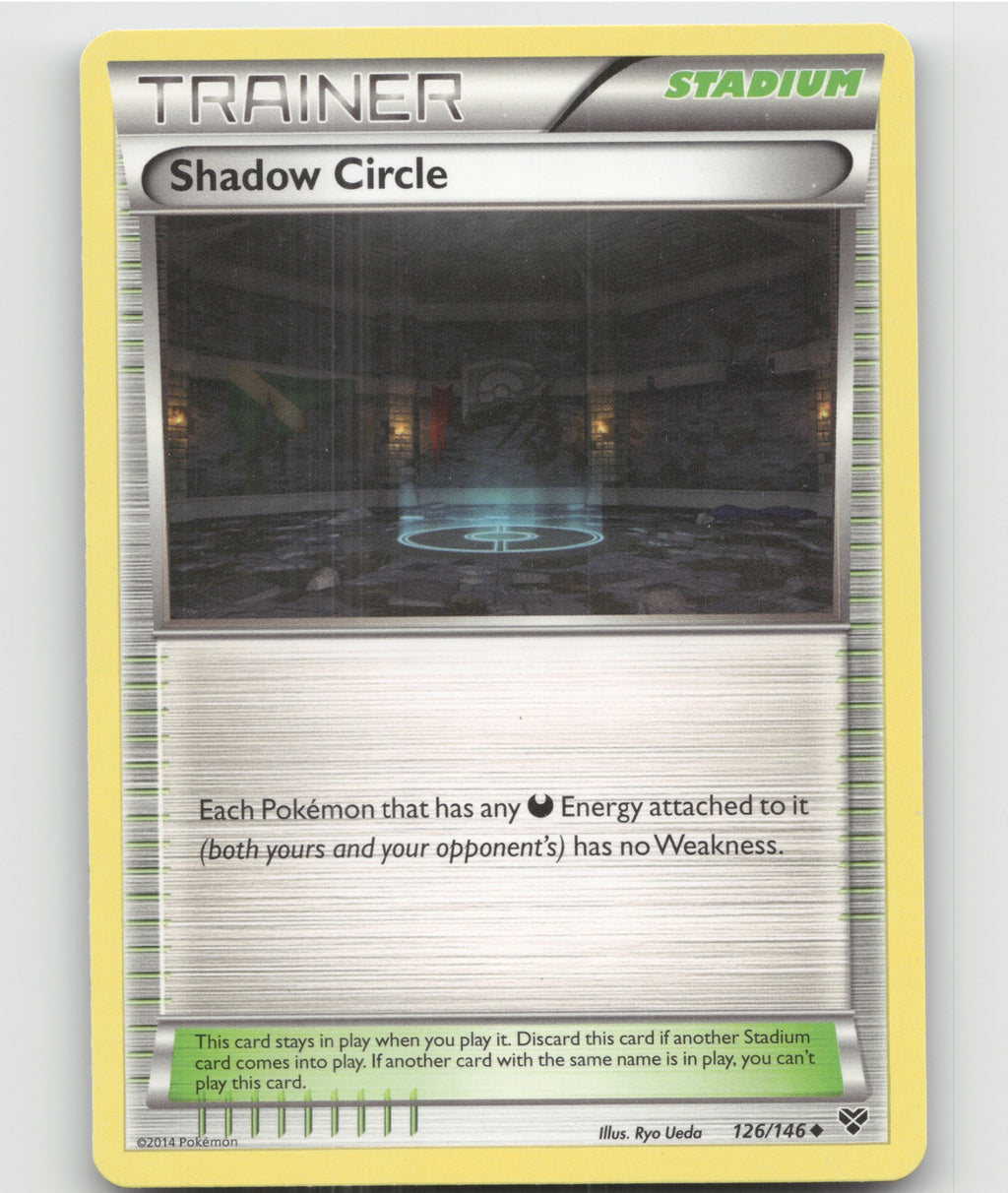 Shadow Circle Uncommon XY Base Set 126/146 LP