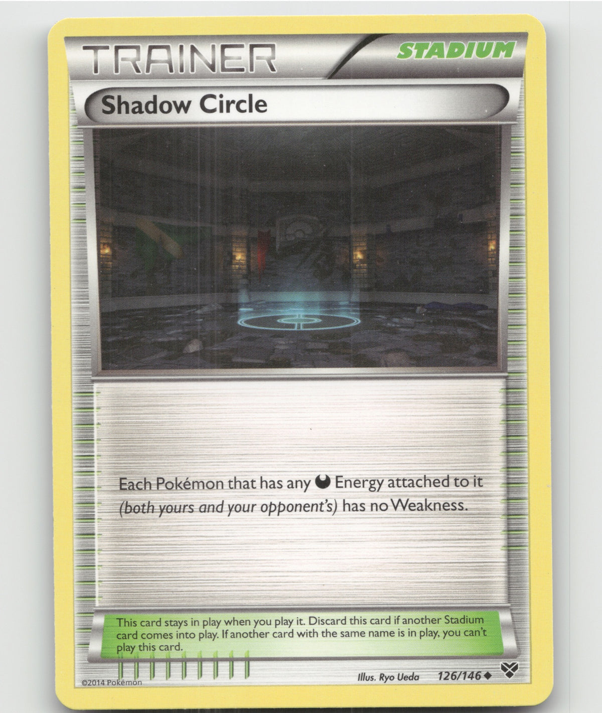 Shadow Circle Uncommon XY Base Set 126/146 LP