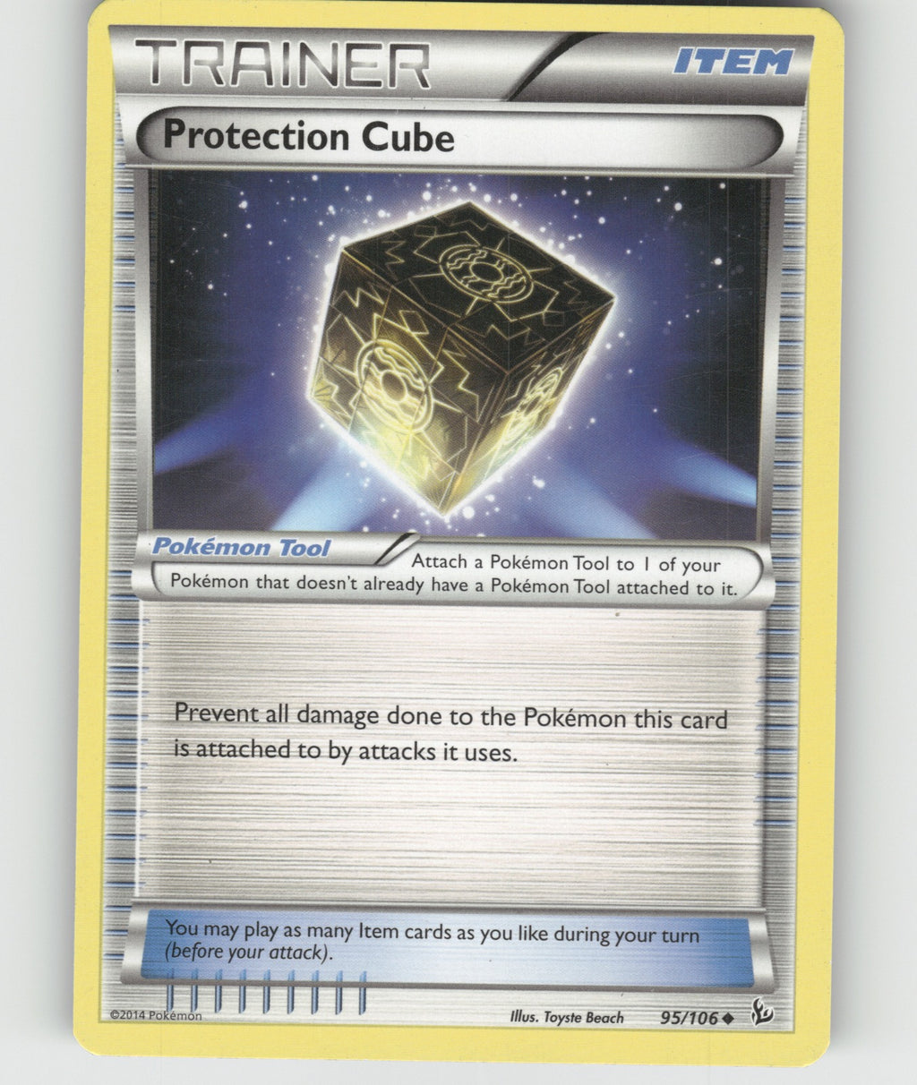 Protection Cube Uncommon XY - Flashfire 95/106 NM