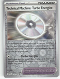 Technical Machine: Turbo Energize Reverse Holo Uncommon SV04: Paradox Rift 179/182 NM