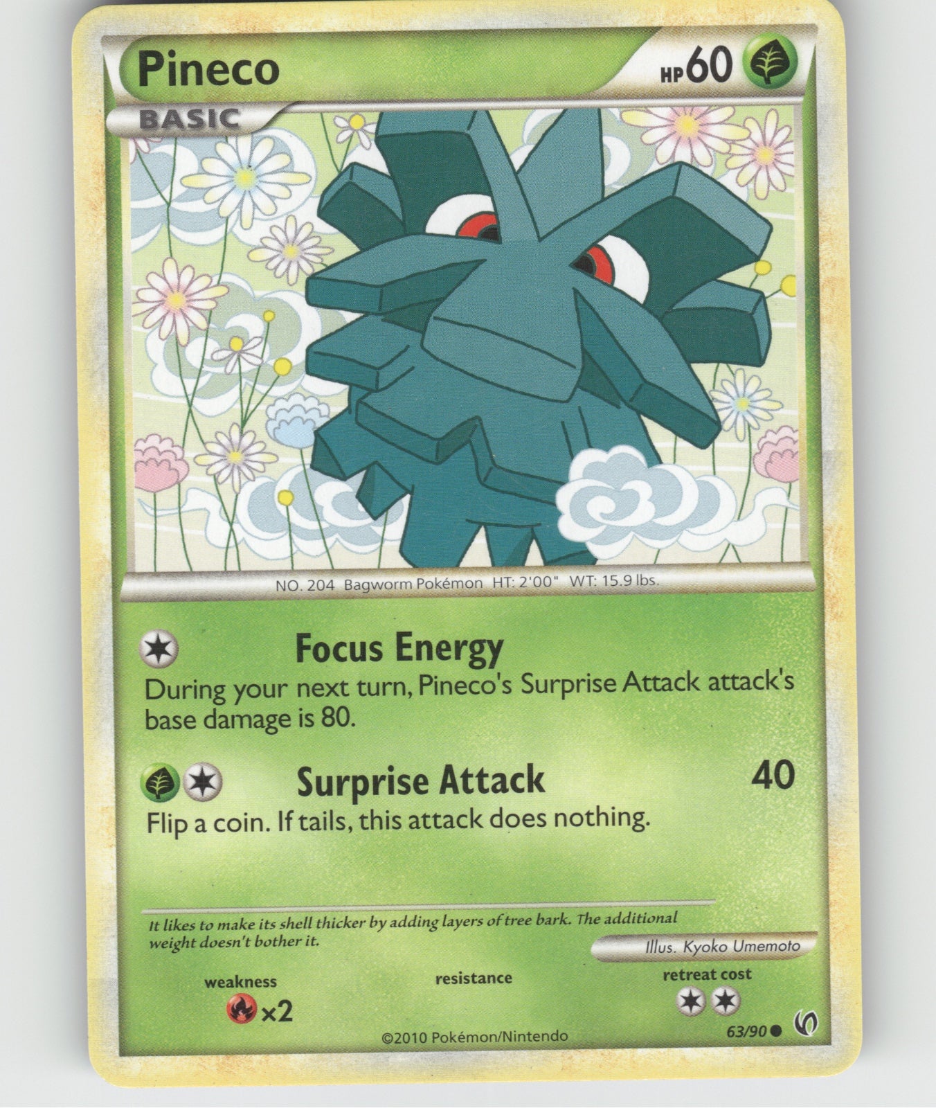 Pineco (63) Common Undaunted 63/90 NM