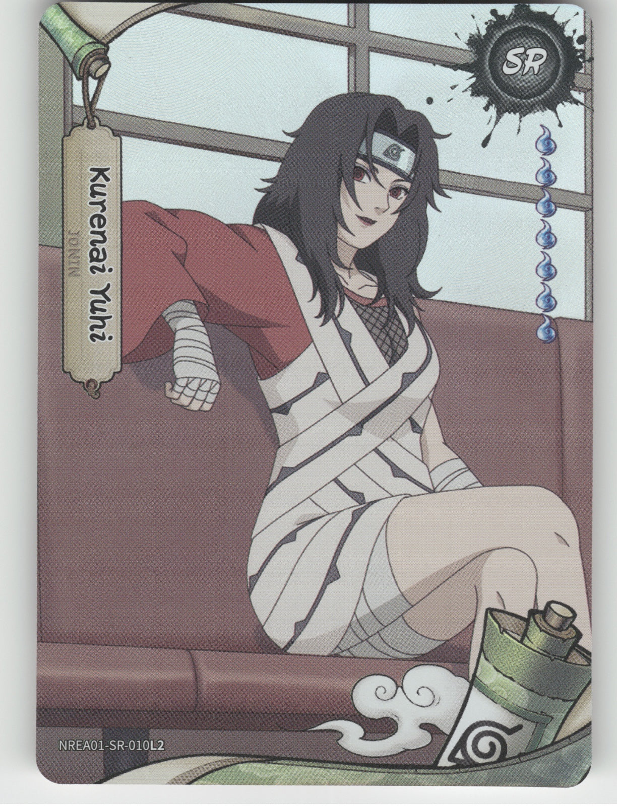 Kurenai Yuhi Base SR Earth Scroll Series 1 010L2 NM front